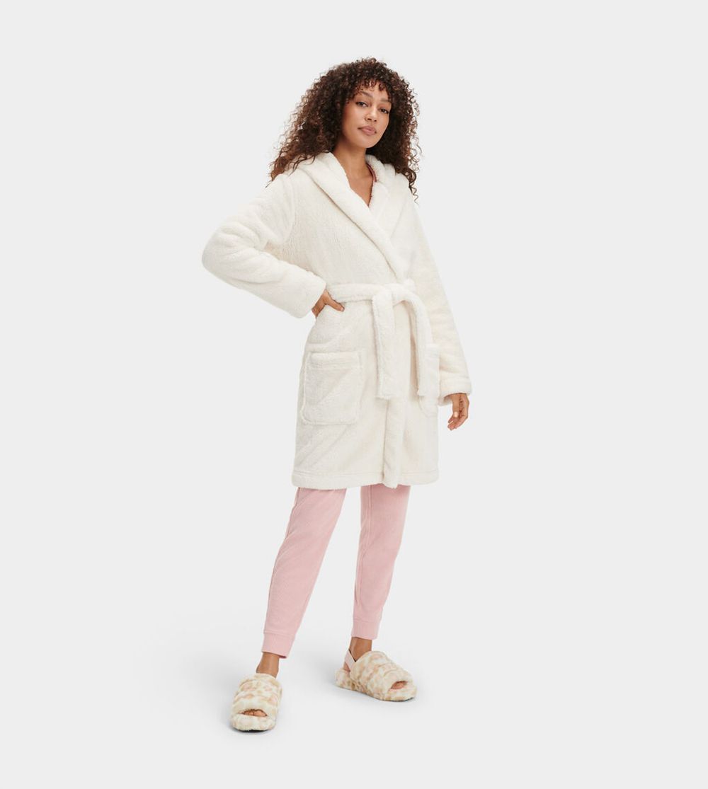 Ugg Robe Womens - Ugg Aarti White - 450NTWCUX